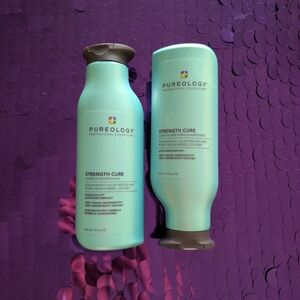 Pureology Strength Cure Mint Shampoo and Conditioner